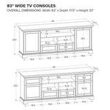 Howard Miller 83" TV Console TS83W