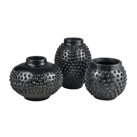 Elk H0017-10435 Dorus Vase - Medium Black