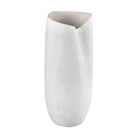 Elk H0017-9751 Ferraro Vase - Folded Whte