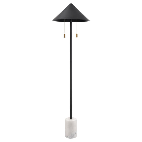 Elk H0019-11111 Jordana 58'' High 2-Light Floor Lamp - Matte Black