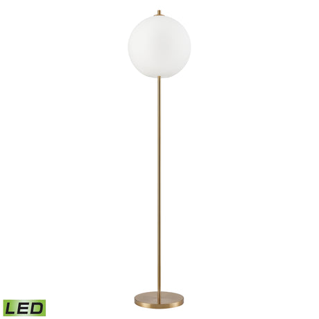 Elk H0019-11538-LED Orbital 69'' High 1-Light Floor Lamp - Aged Brass - Includes LED Bulb