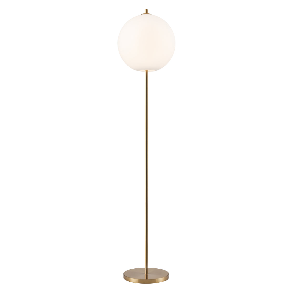 Elk H0019-11538 Orbital 69'' High 1-Light Floor Lamp - Aged Brass