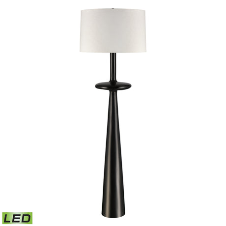 Elk H0019-11559-LED Abberley 69'' High 1-Light Floor Lamp - Black - Includes LED Bulb