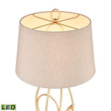 Elk H0019-7987-LED Morely 64'' High 1-Light Floor Lamp - Gold Leaf - Includes LED Bulb