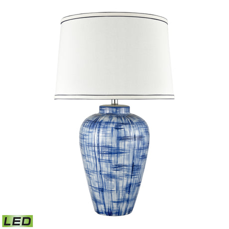 Elk H0019-8021-LED Bellcrossing 31'' High 1-Light Table Lamp - Blue - Includes LED Bulb