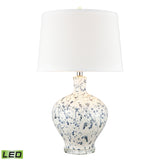 Elk H0019-8030-LED Rueben Crescent 27'' High 1-Light Table Lamp - Blue - Includes LED Bulb