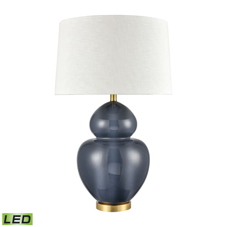 Elk H0019-8051-LED Perry 30'' High 1-Light Table Lamp - Blue - Includes LED Bulb
