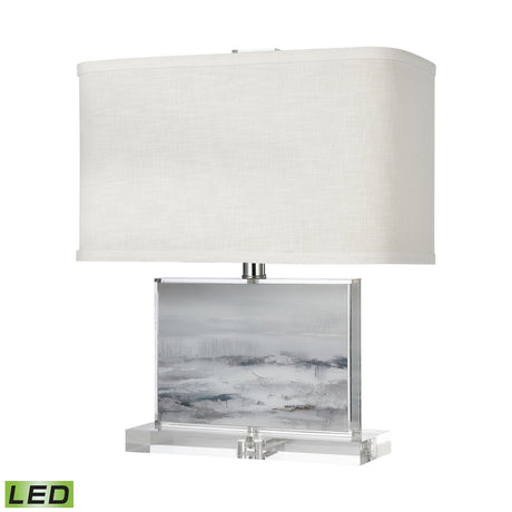Elk H0019-8067-LED Barnes 18'' High 1-Light Table Lamp - Gray - Includes LED Bulb