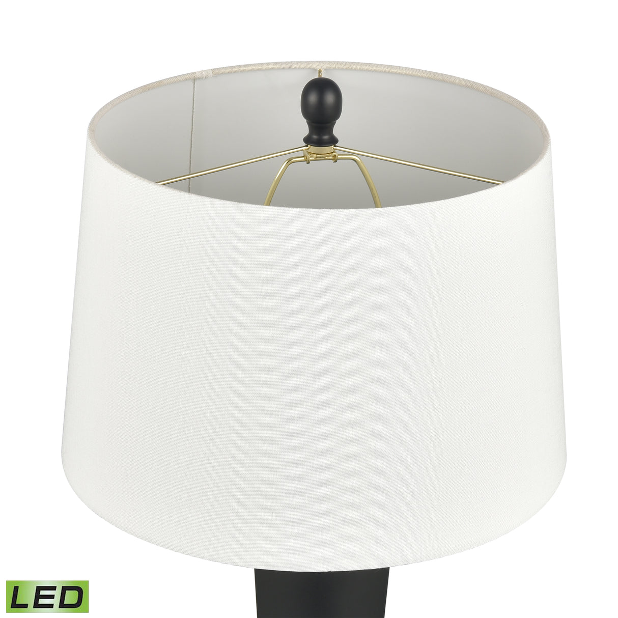 Elk H0019-9494-LED Stanwell 27'' High 1-Light Table Lamp - Matte Black - Includes LED Bulb