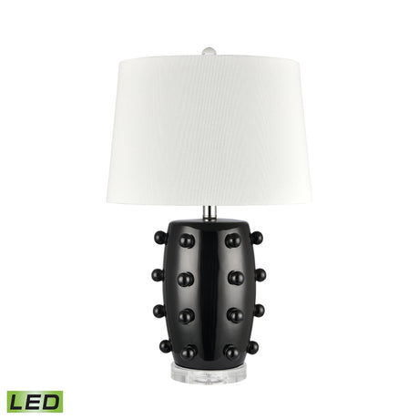 Elk H0019-9500-LED Torny 25'' High 1-Light Table Lamp - Black - Includes LED Bulb