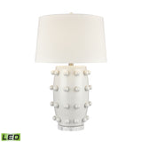 Elk H0019-9501-LED Torny 28'' High 1-Light Table Lamp - White - Includes LED Bulb
