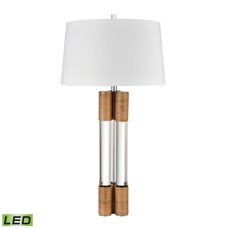 Elk H0019-9515-LED Island Gate 37'' High 1-Light Table Lamp - Clear - Includes LED Bulb