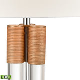 Elk H0019-9515-LED Island Gate 37'' High 1-Light Table Lamp - Clear - Includes LED Bulb
