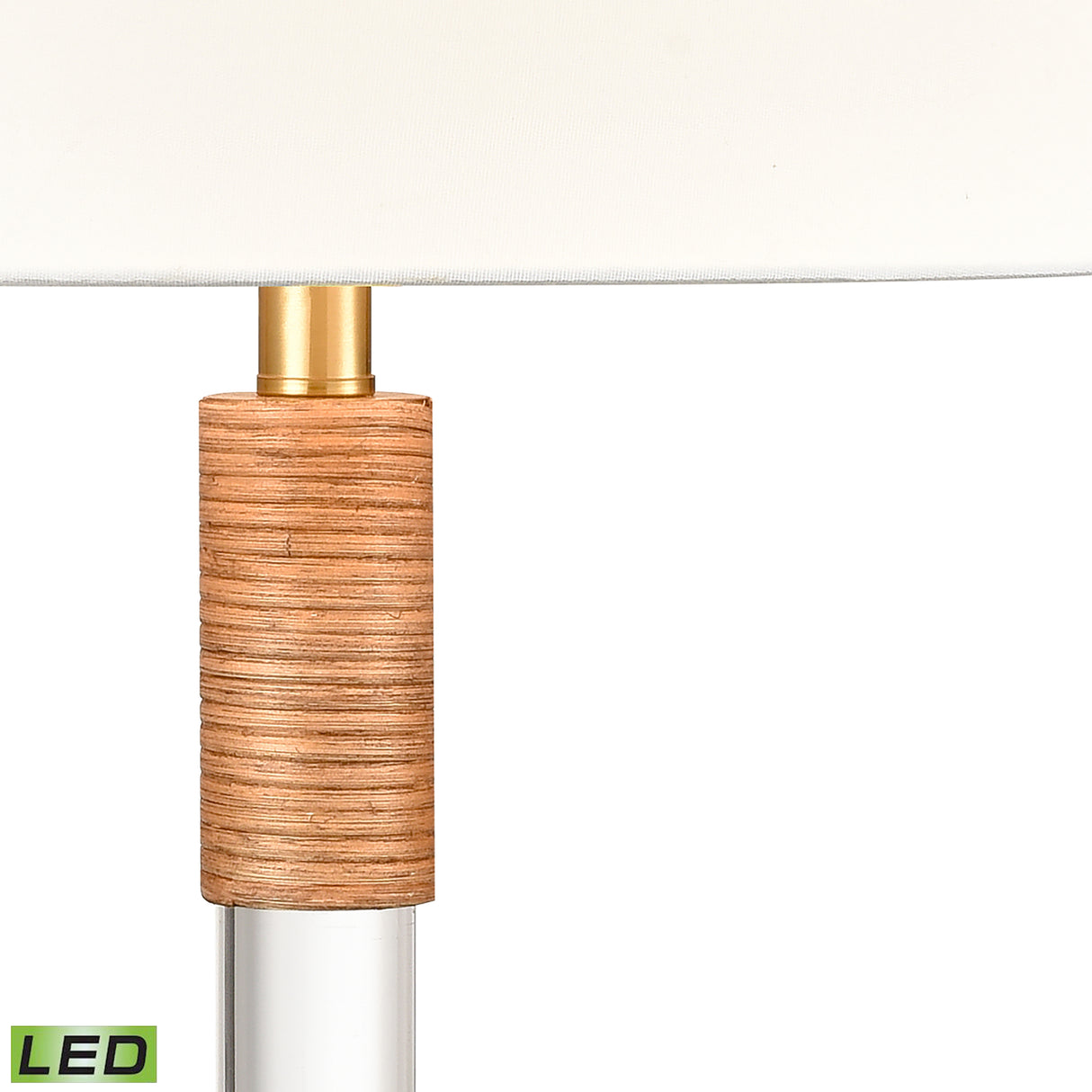 Elk H0019-9517-LED Island Summit 36'' High 1-Light Table Lamp - Clear - Includes LED Bulb