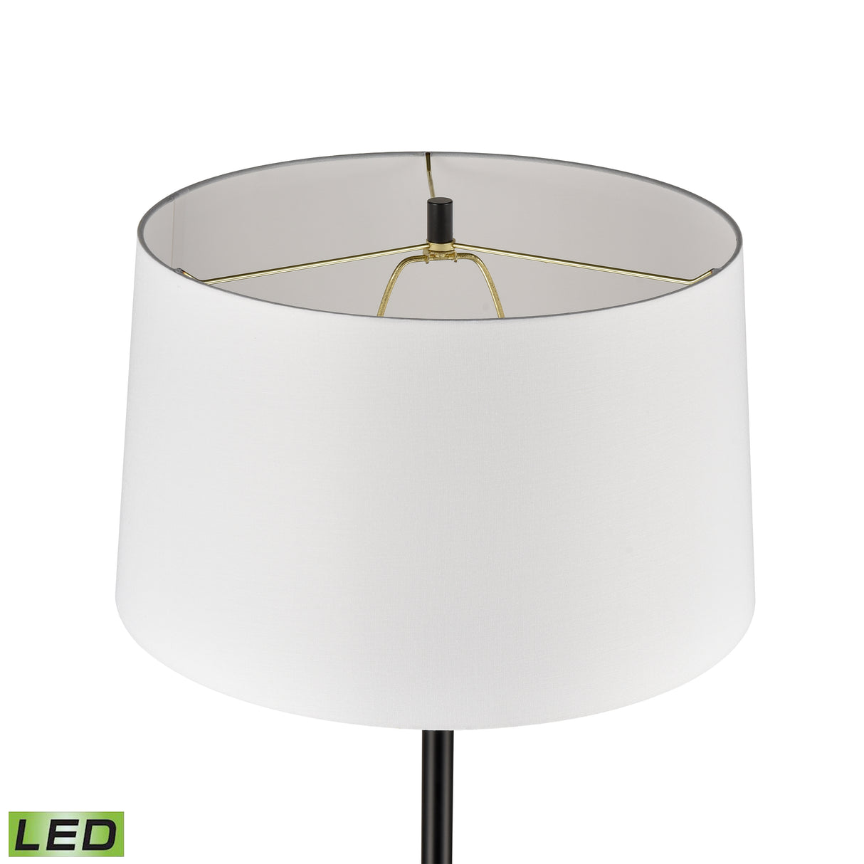 Elk H0019-9556-LED Abberwick 64'' High 1-Light Floor Lamp - Includes LED Bulb