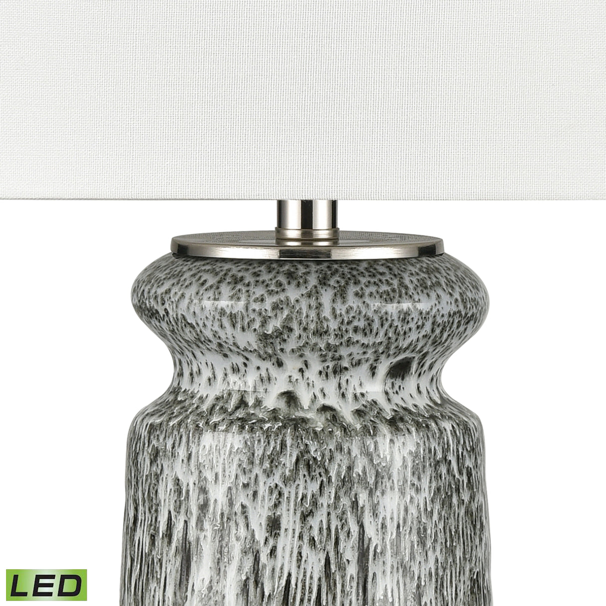 Elk H0019-9560-LED Leyburn 29'' High 1-Light Table Lamp - Green - Includes LED Bulb