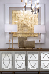 Elk H0019-9567 Roseden Court 34'' High 1-Light Table Lamp - Aged Brass