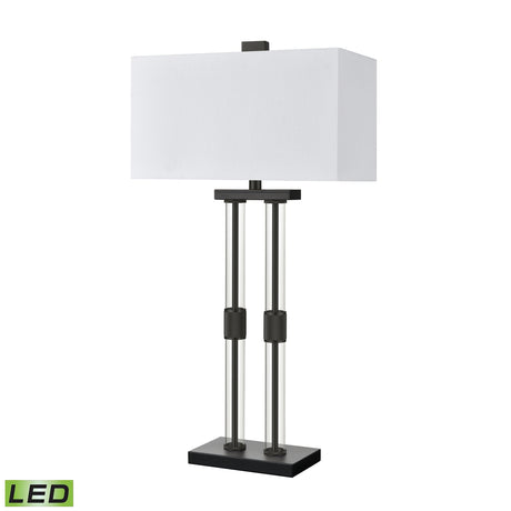 Elk H0019-9568-LED Roseden Court 34'' High 1-Light Table Lamp - Matte Black - Includes LED Bulb
