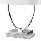 Elk H0019-9571 Gosforth 32'' High 1-Light Table Lamp - Polished Nickel