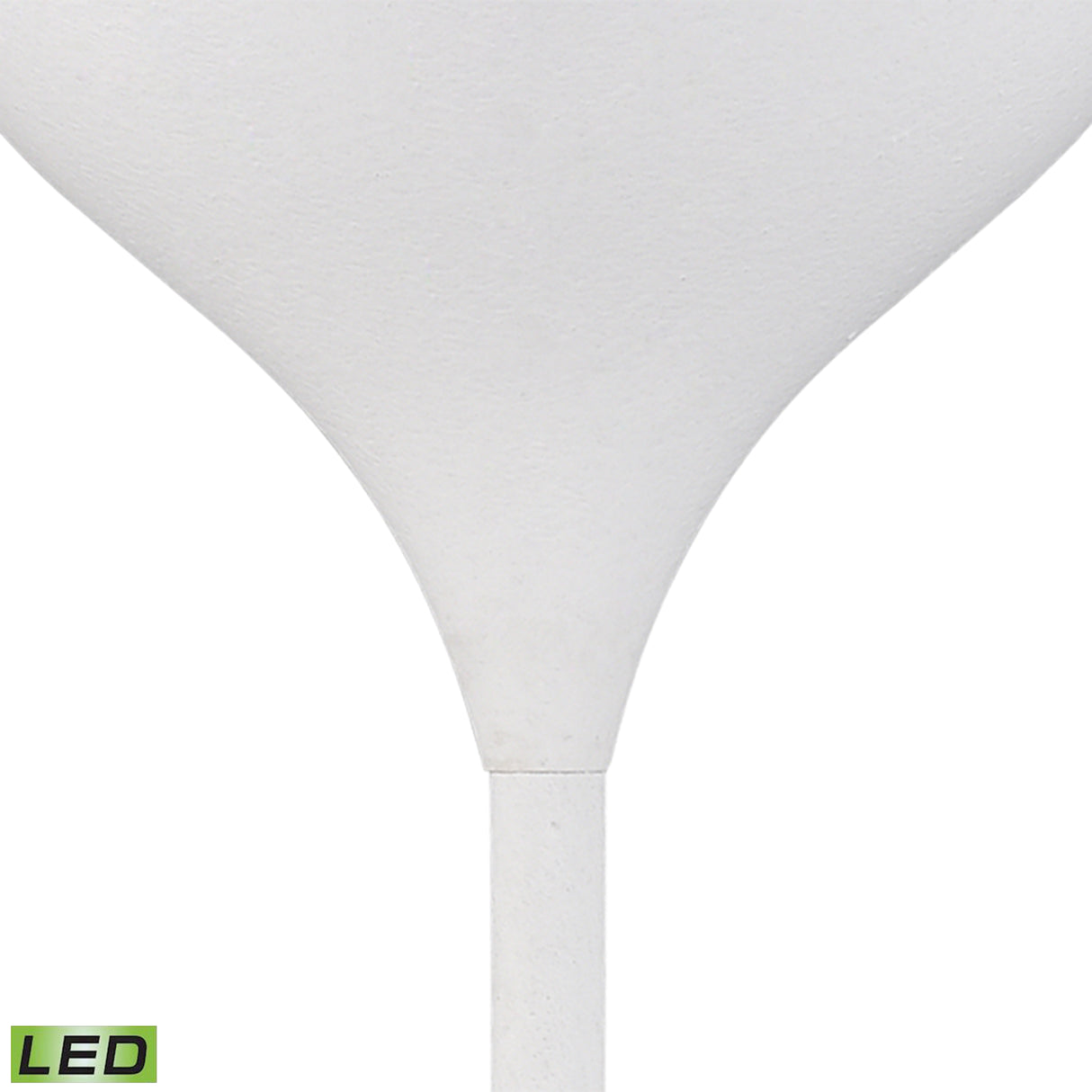 Elk H0019-9582-LED To a Tee 64'' High 1-Light Floor Lamp - Dry White - Includes LED Bulb