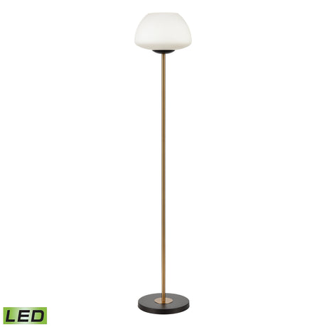 Elk H0019-9585-LED Ali Grove 62'' High 1-Light Floor Lamp - Aged Brass - Includes LED Bulb