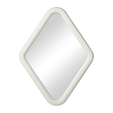Elk H0036-10908 Diamond Wall Mirror - Whitewash