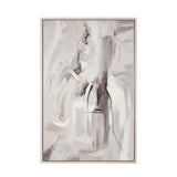 Elk H0056-10905 Ash Abstract Framed Wall Art - Small
