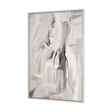 Elk H0056-10905 Ash Abstract Framed Wall Art - Small
