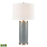 Elk H019-7231-LED Bluestack 29'' High 1-Light Table Lamp - Blue Crackle - Includes LED Bulb