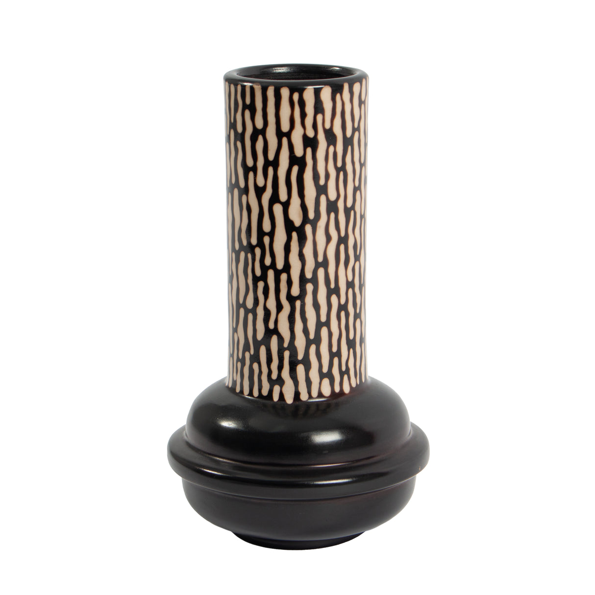 Elk H0517-10723 Ofelia Vase - Medium Black