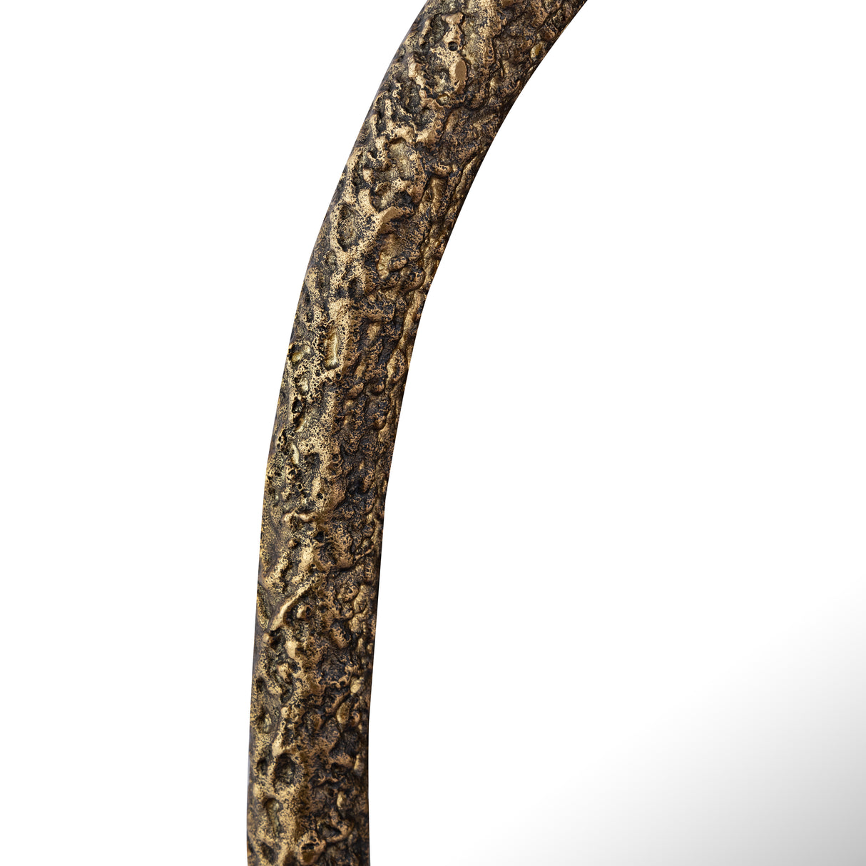 Elk H0896-10955 Warped Wall Mirror - Aged Brass