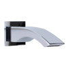 ALFI brand AB3301-PC Polished Chrome Curved Wallmounted Tub Filler Bathroom Spout