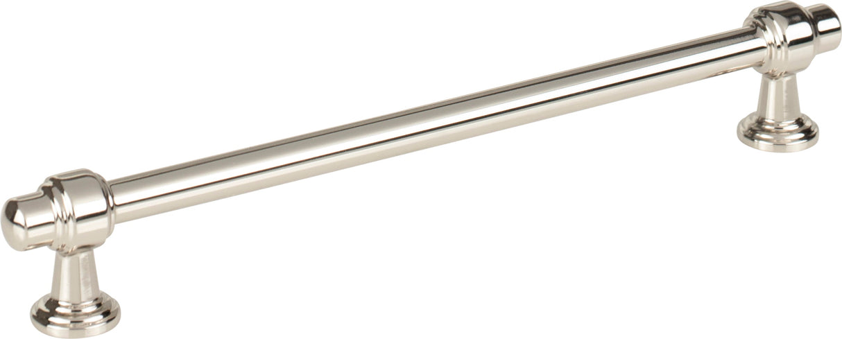 Atlas Homewares Bronte Pull 7 9/16 Inch (c-c) Polished Nickel