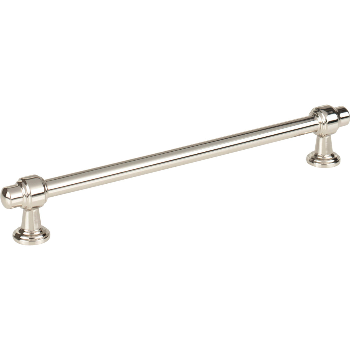 Atlas Homewares Bronte Pull 7 9/16 Inch (c-c) Polished Nickel