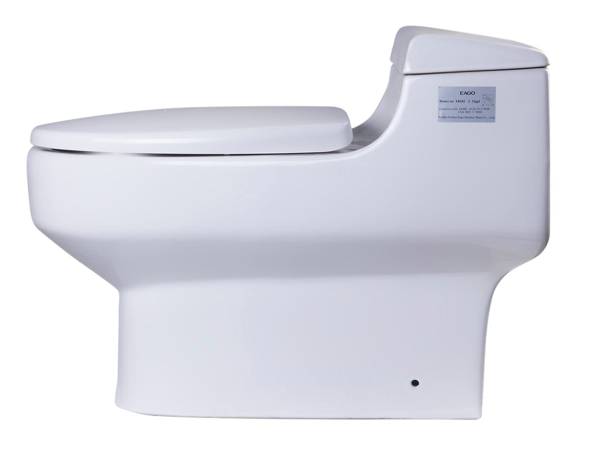 EAGO R-352SEAT Replacement Soft Closing Toilet Seat for TB352