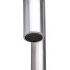 ALFI brand AB2028-BSS Solid Brushed Stainless Steel Single Hole Pull Down Kitchen Faucet