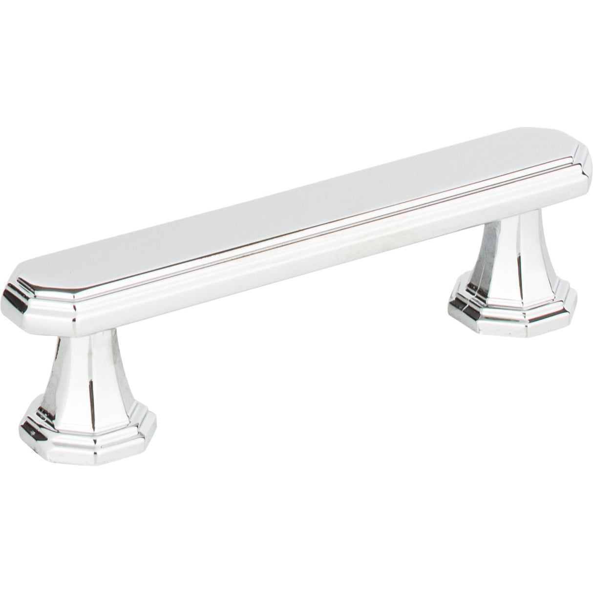 Atlas Homewares Dickinson Pull 3 Inch (c-c) Polished Chrome