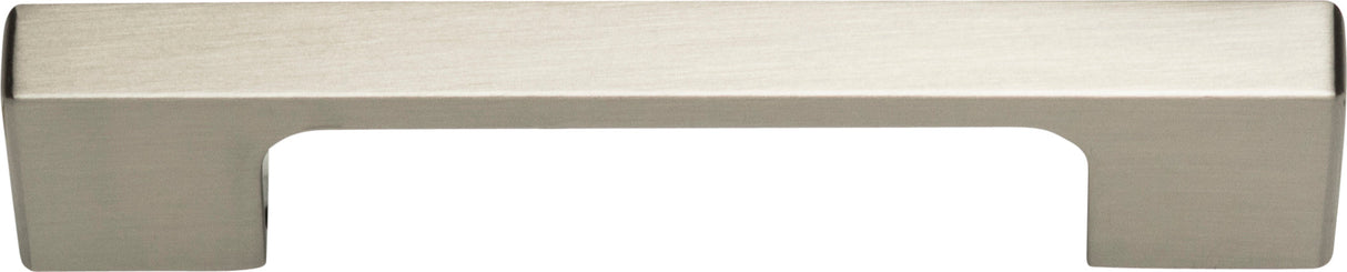 Atlas Homewares Thin Square Pull 3 3/4 Inch (c-c) Brushed Nickel