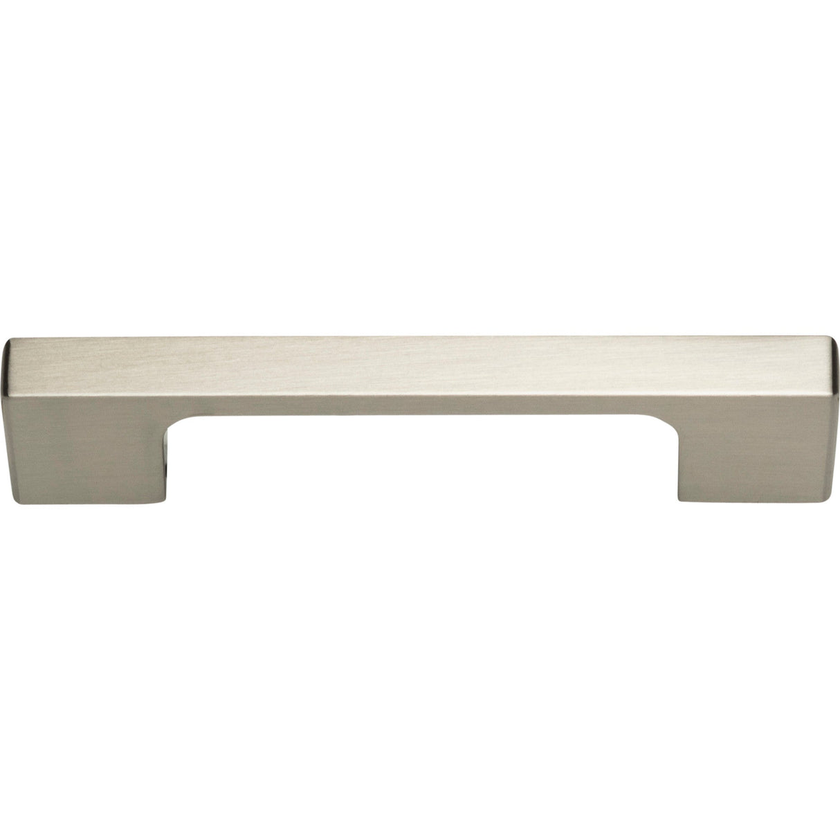 Atlas Homewares Thin Square Pull 3 3/4 Inch (c-c) Brushed Nickel