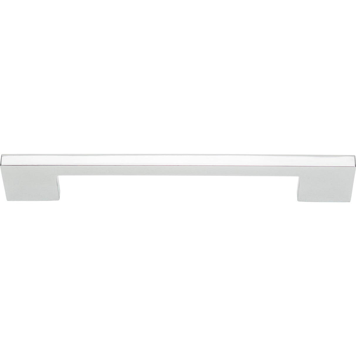 Atlas Homewares Thin Square Pull 7 9/16 Inch (c-c) Polished Chrome