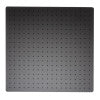 Matte Black Stainless Steel 24" Square Ultra-Thin Rain Shower Head