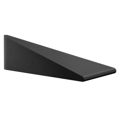 Smedbo Beslagsboden Rubber Door Stop for Floor in Black