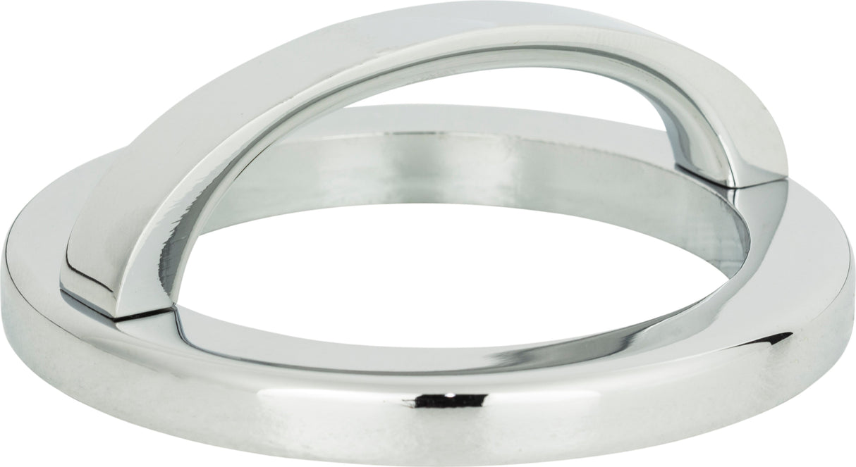 Atlas Homewares Tableau Round Base and Top 2 1/2 Inch (c-c) Polished Chrome