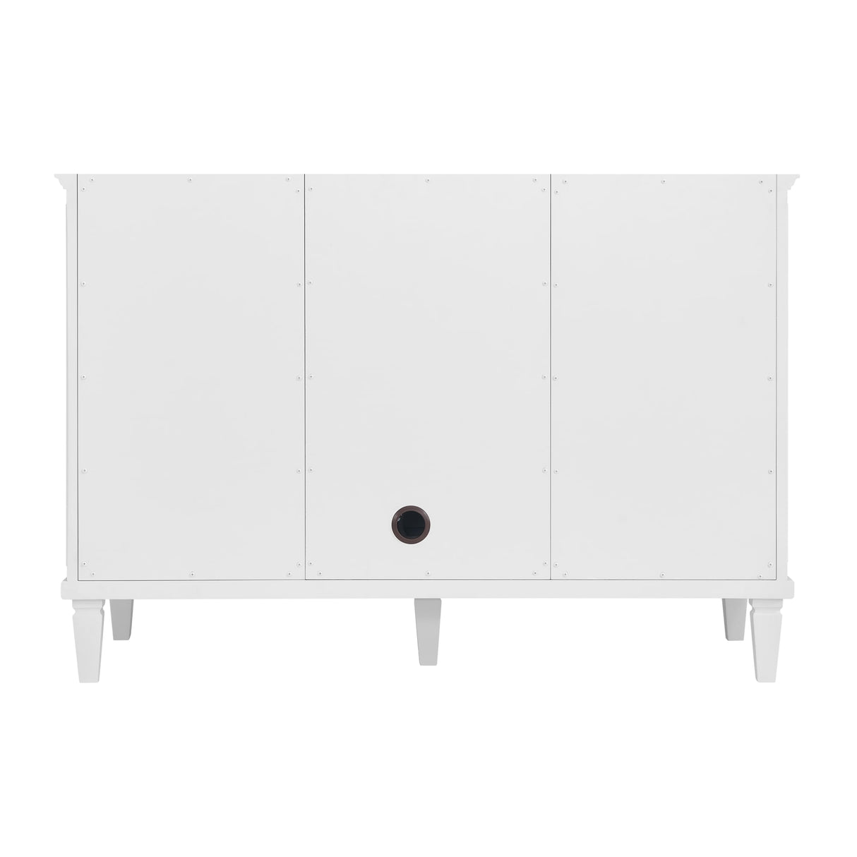 Myrrin 48" Single Vanity, Bright White w/ 3 CM Charcoal Soapstone Silestone Top