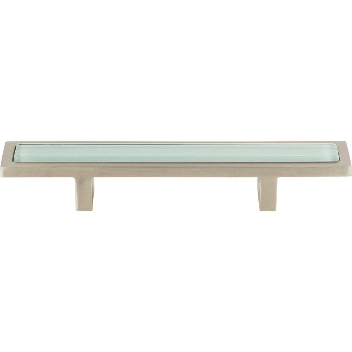 Atlas Homewares Spa Green Pull 3 Inch (c-c) Brushed Nickel