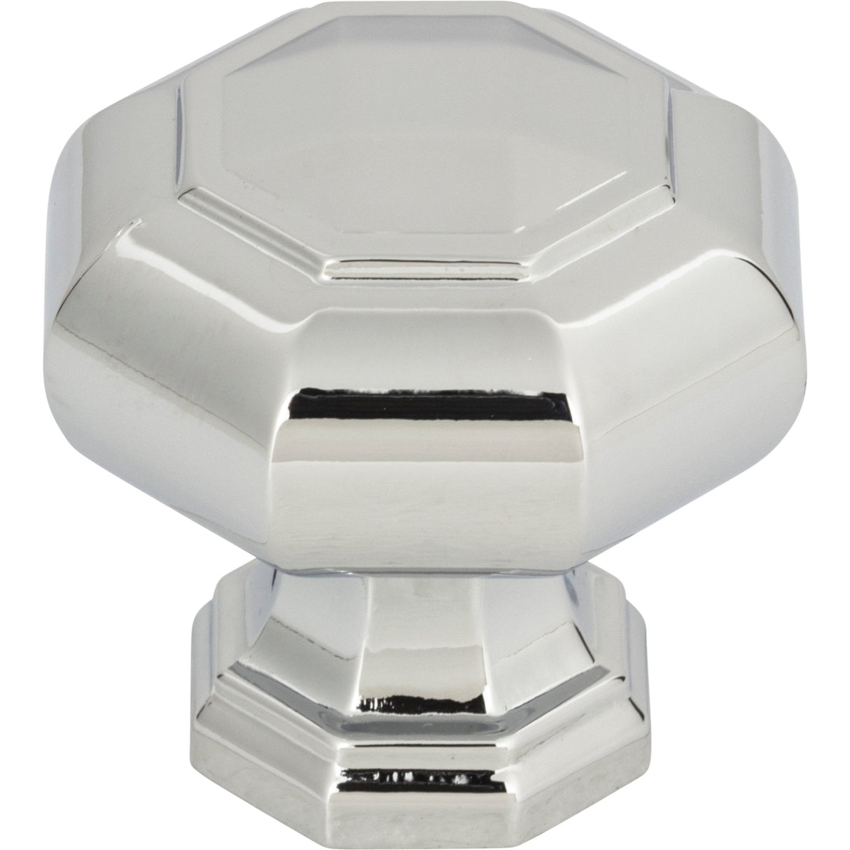 Atlas Homewares Elizabeth Knob 1 1/4 inch Polished Chrome