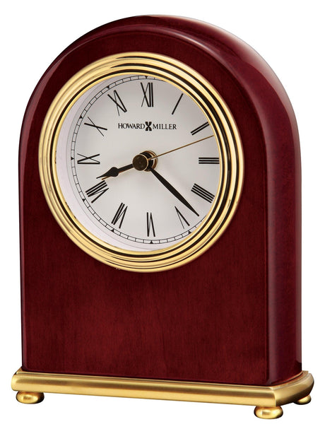 Howard Miller Rosewood Arch Tabletop Clock 613487
