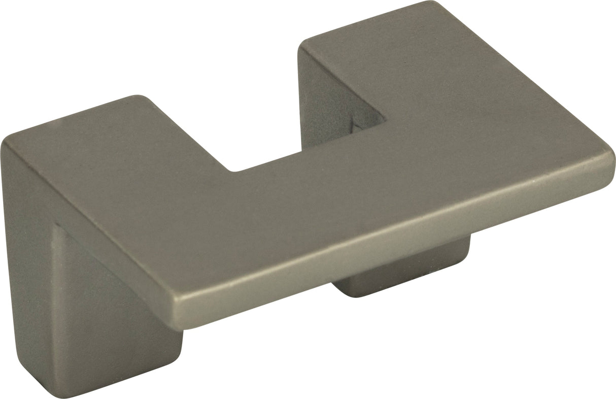 Atlas Homewares U Turn Knob 1 1/4 Inch (c-c) Slate