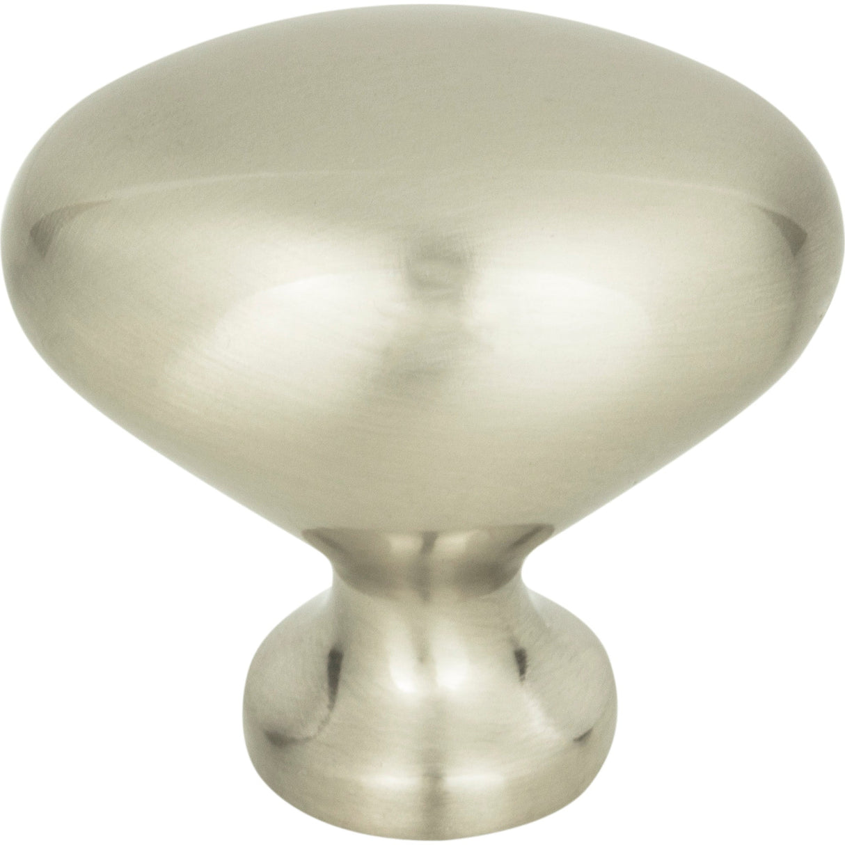 Atlas Homewares Robin Egg Knob 1 1/4 Inch Brushed Nickel
