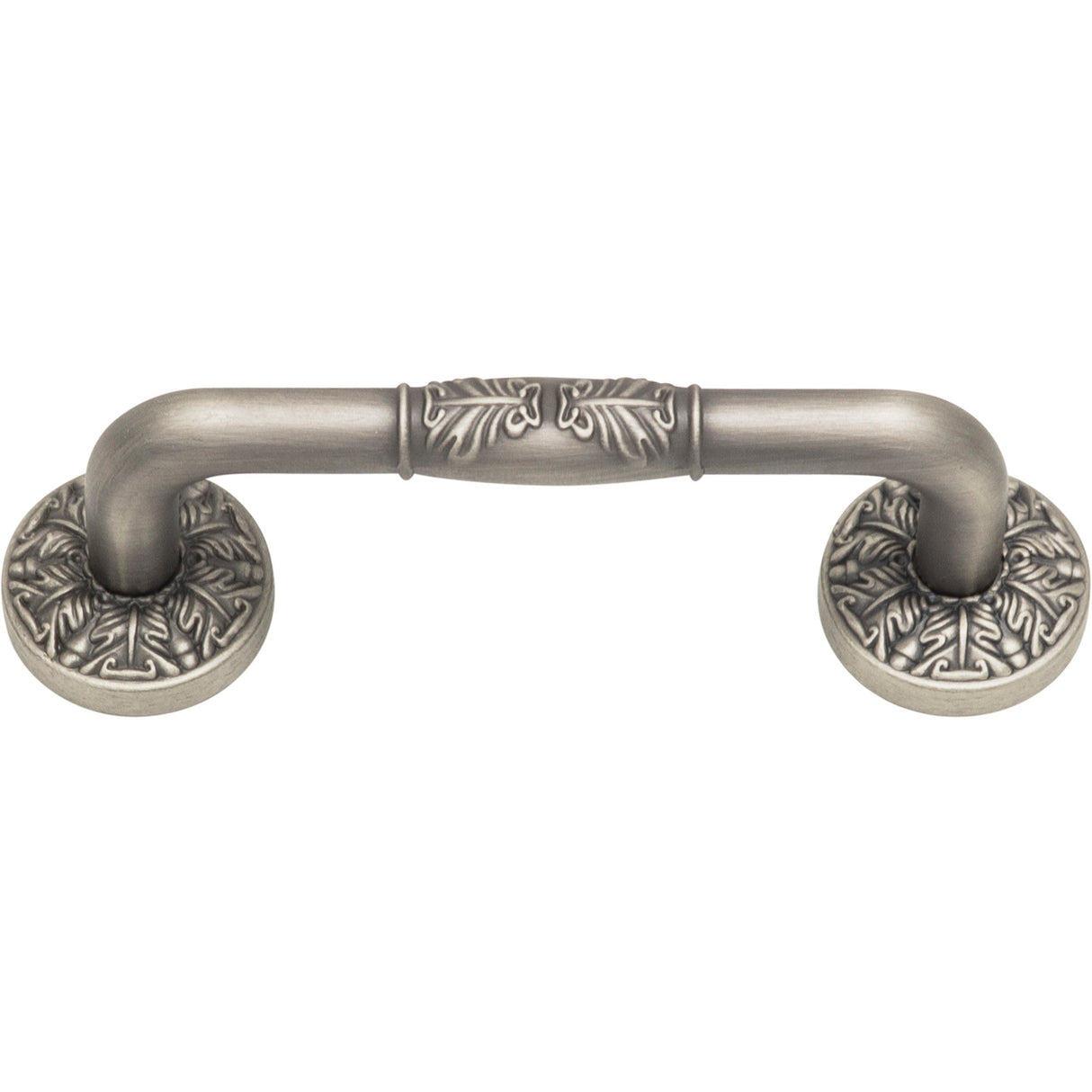 Atlas Homewares Hammered Medallion Pull 3 Inch (c-c) Pewter